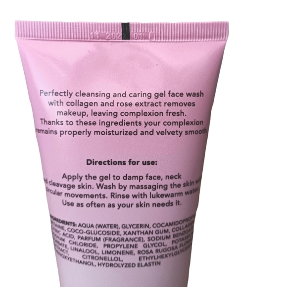 New Efektima Collagen and Rose Extract Facial Cleanser 6.7 fl oz/200ml - Picture 3 of 4